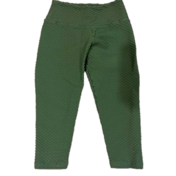 BOOTY BY BRABANTS cropped leggings green - Picture 1 of 3